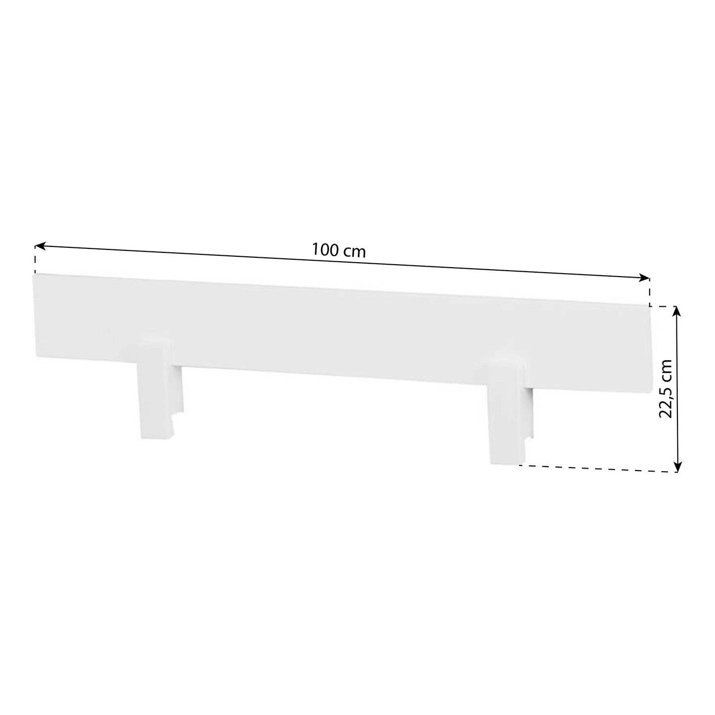 Noah Deluxe bed 90x200 cm with High and Medium Bed /  Κρεβάτι με συρόμενο