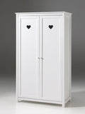 Amori 2 Door Wardrobe / Ντουλάπα λευκή με 2 φύλλα
