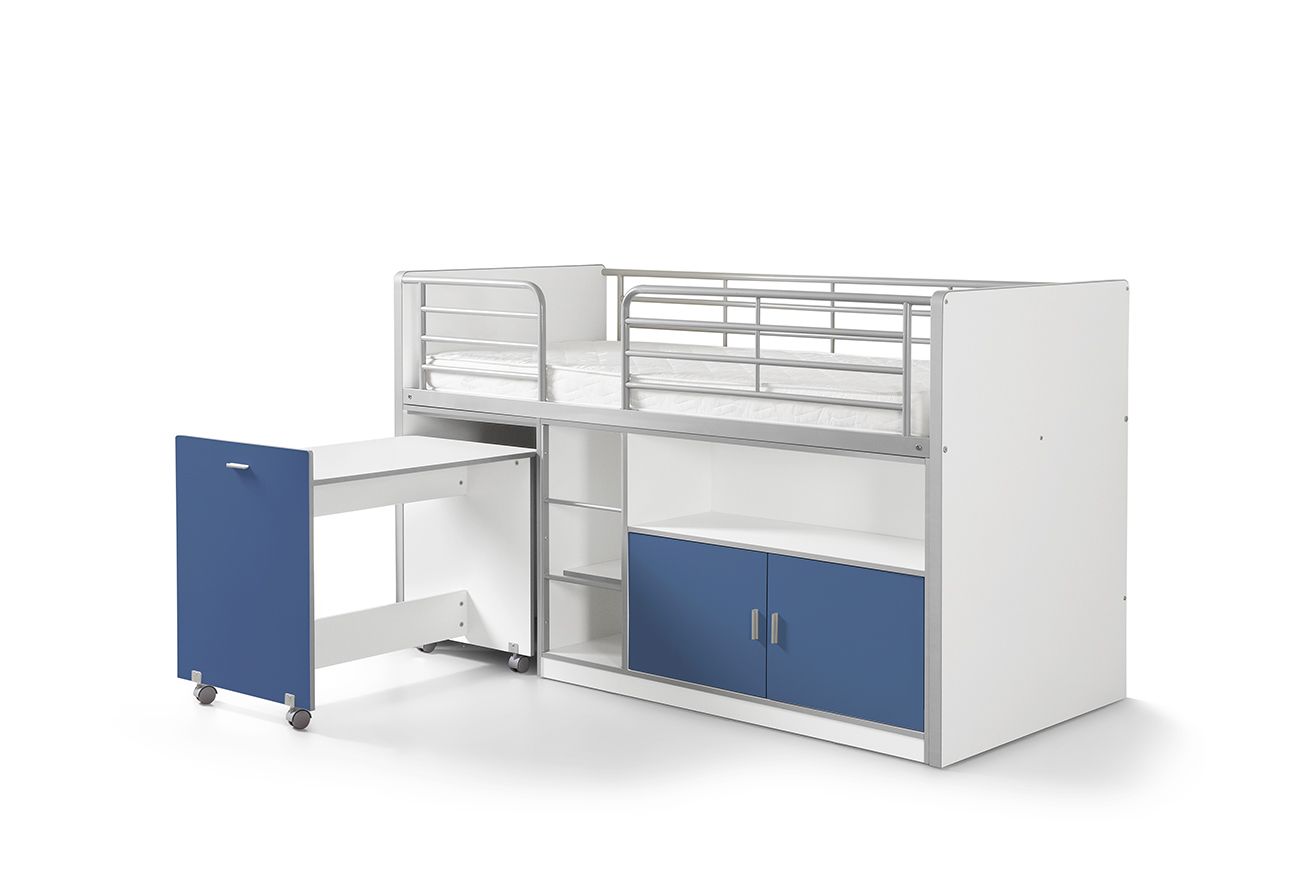Bonny Bunk Bed / Κρεβάτι-κουκέτα με συρόμενο γραφείο