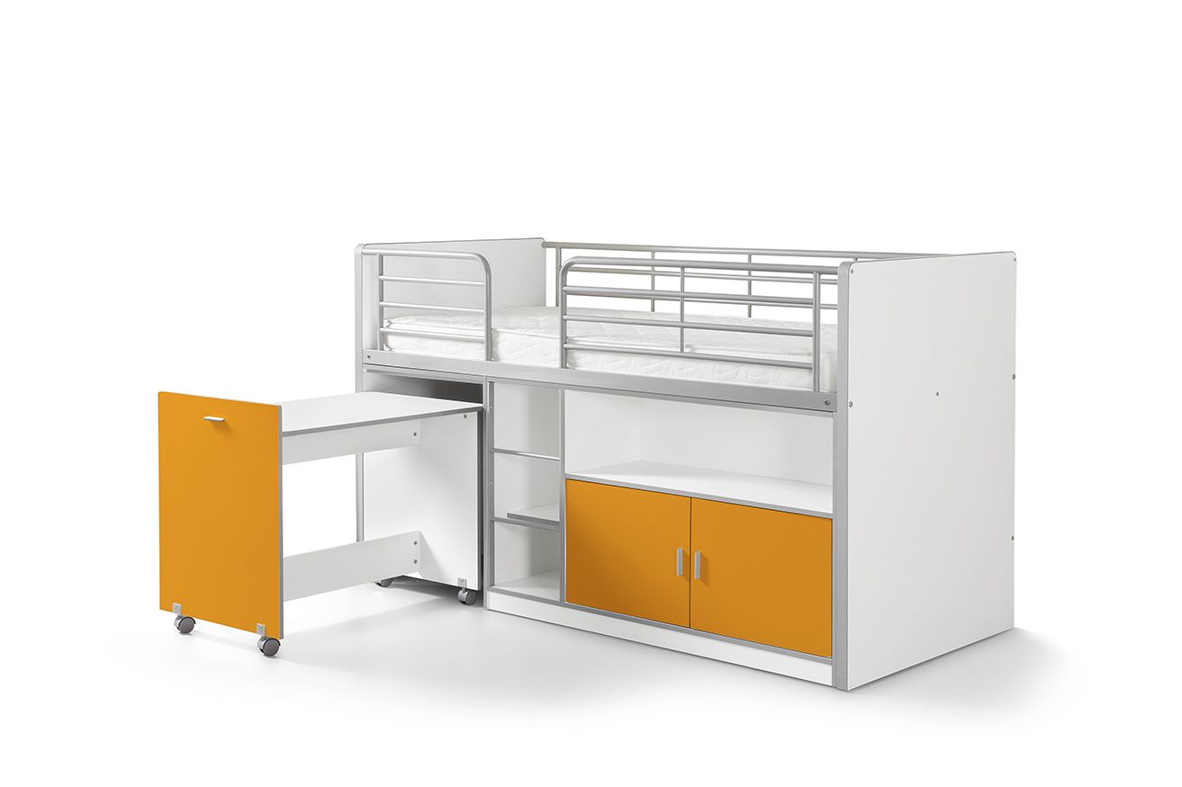 Bonny Bunk Bed / Κρεβάτι-κουκέτα με συρόμενο γραφείο