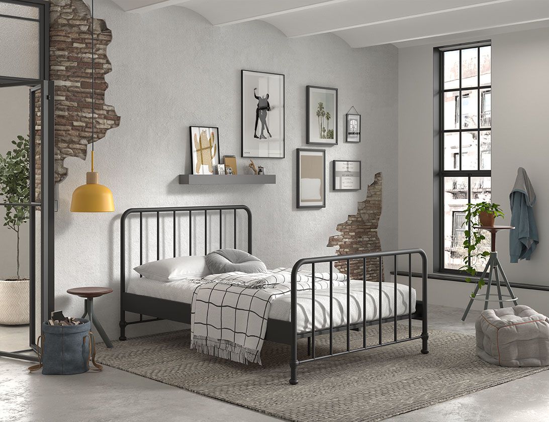 Bronxx Bed 160 / Διπλό παιδικό-εφηβικό κρεβάτι 