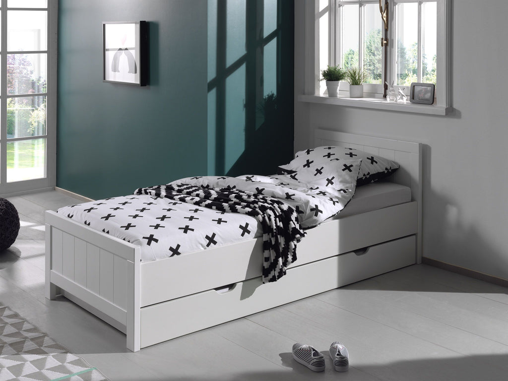 Erik Bed with Drawer-Bed Vipack / Μονό κρεβάτι με συρόμενο