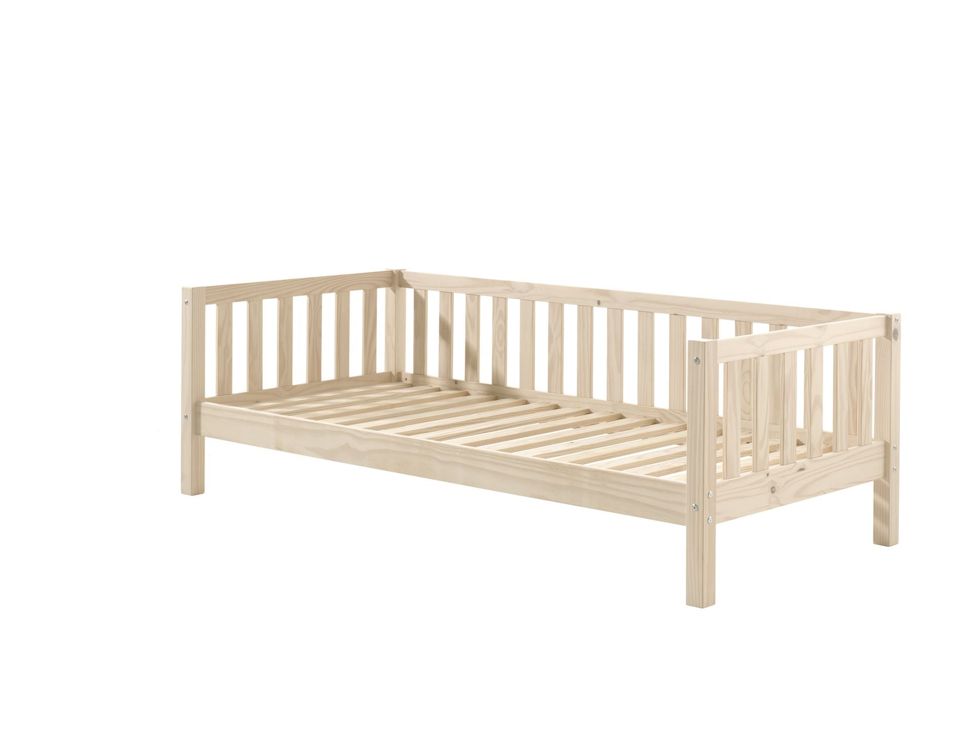 FRITZ CABIN BED (90) 90 X 200 / Ξύλινο κρεβάτι με πλάτη