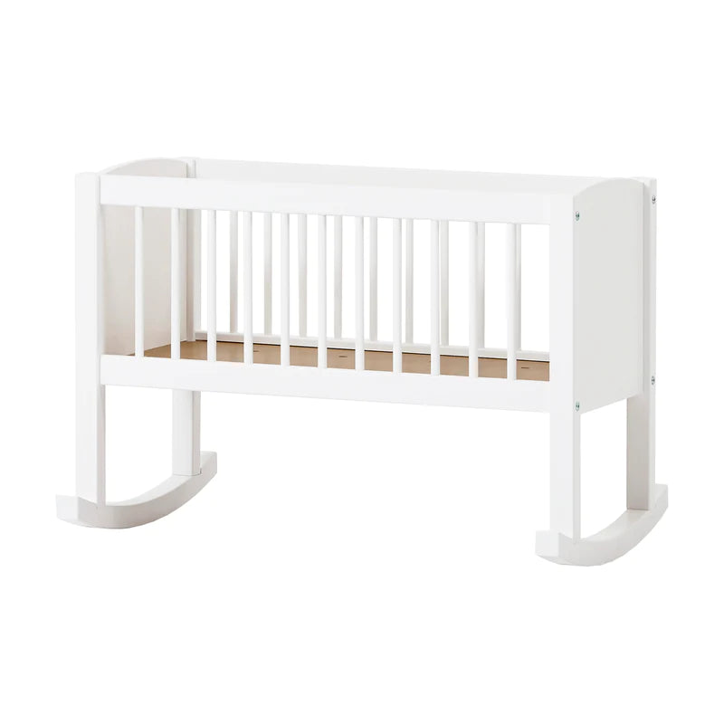 Hoppekids Cradle 40x80 cm, White / Κούνια μωρού 