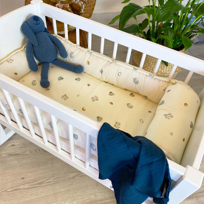 Hoppekids Cradle 40x80 cm, White / Κούνια μωρού 
