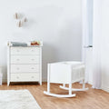 Hoppekids Cradle 40x80 cm, White / Κούνια μωρού 
