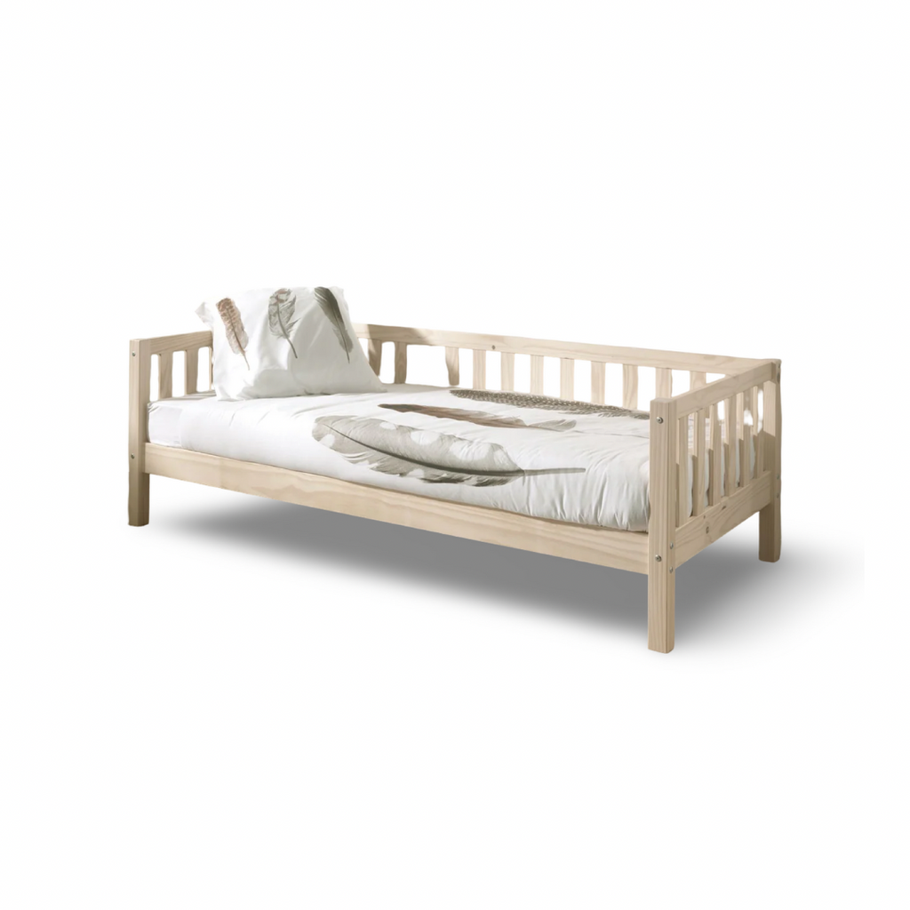 Fritz Captain Vipack / Ξύλινο κρεβάτι με πλάτη