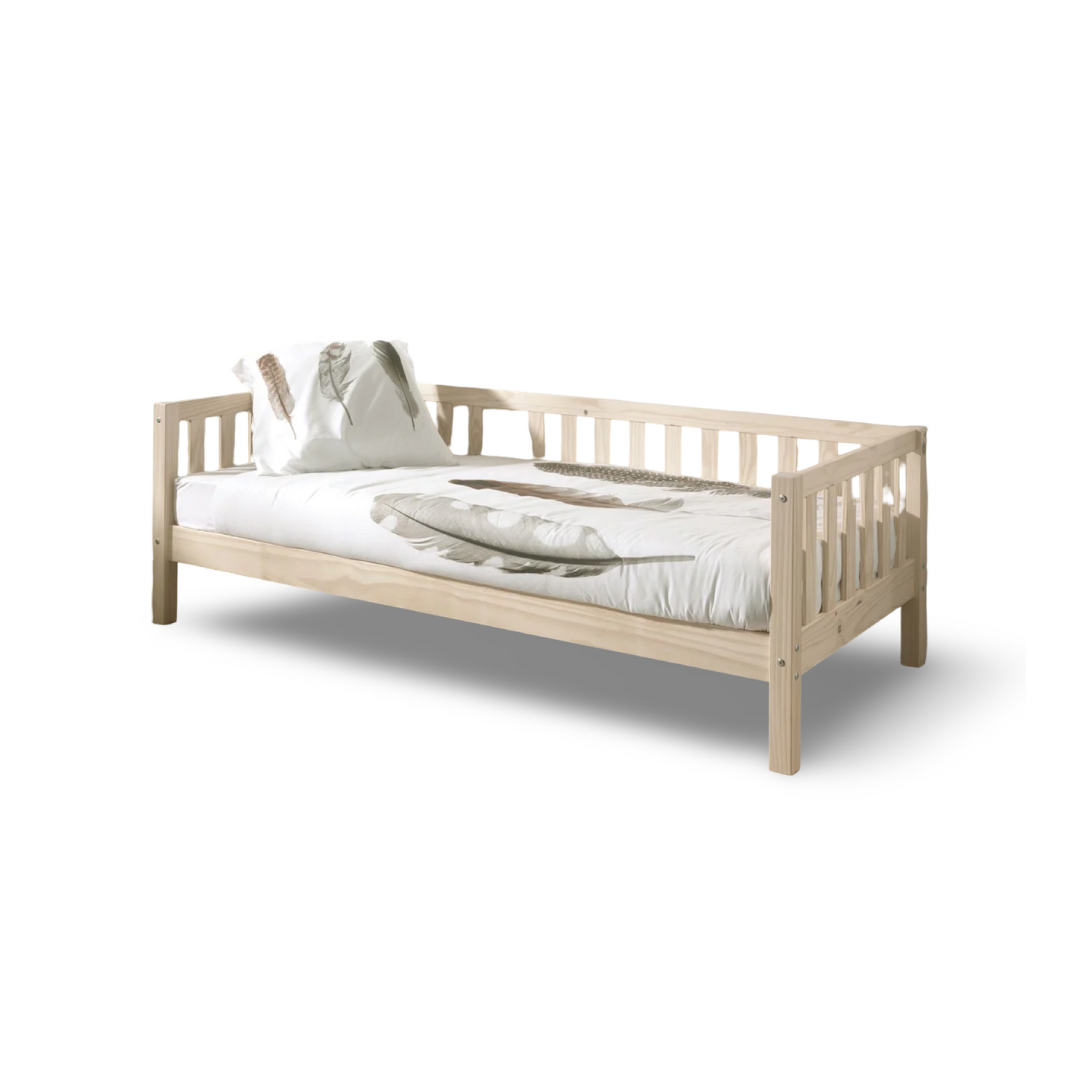 Fritz Captain Vipack / Ξύλινο κρεβάτι με πλάτη