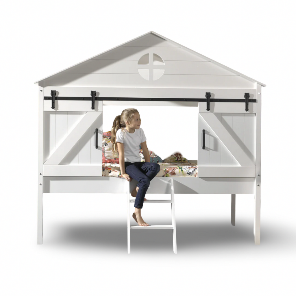 Barnie House bed / Κρεβάτι μονό με σκεπή