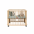 Playpen Caro incl. wheels / Παρκάκι μωρού οξιά Bopita