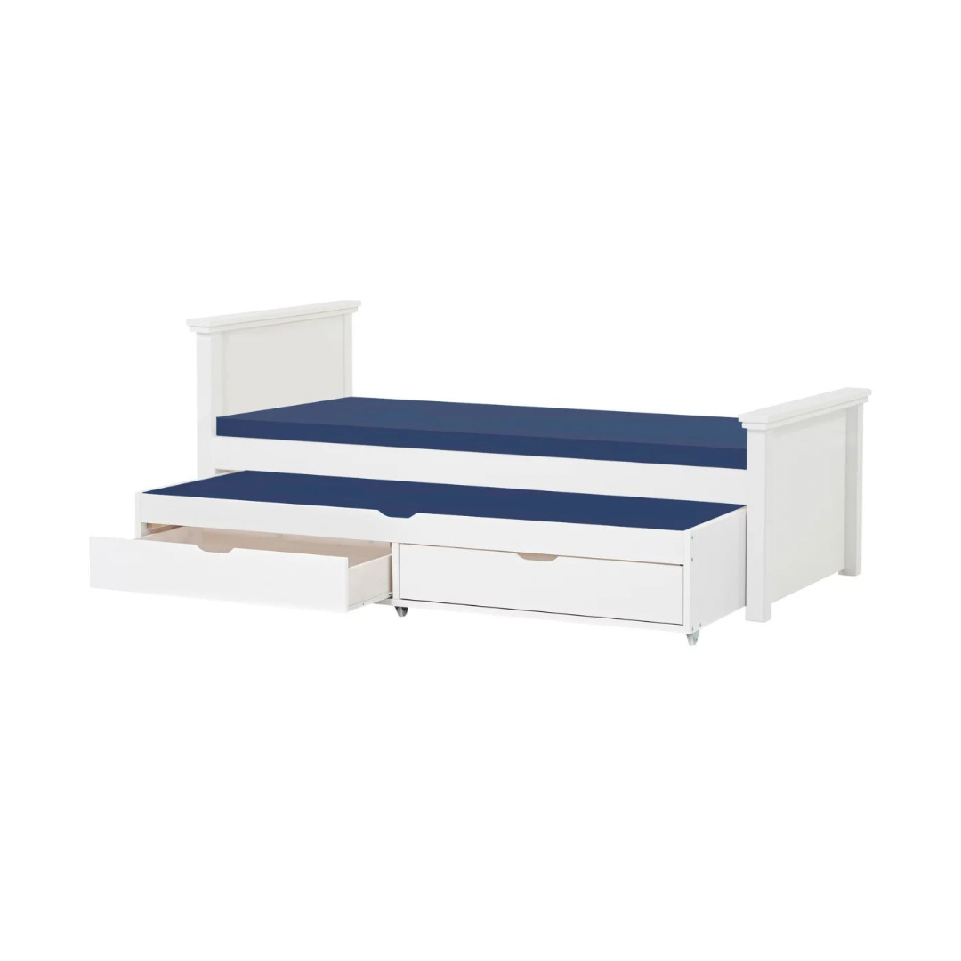 MAJA DELUXE Bed / Κρεβάτι με 2 συρτάρια και συρόμενο 