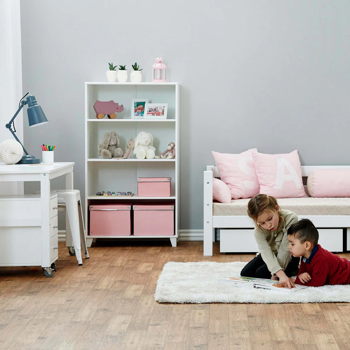 Hoppekids PETER Bookshelf with 3 shelves / Βιβλιοθήκη 