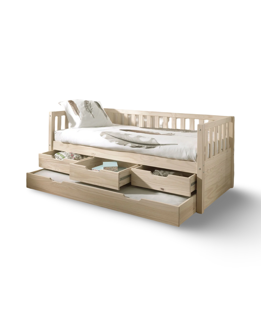 Fritz Captain bed with drawers & pull out bed / Κρεβάτι με 3 συρτάρια και 2ο συρόμενο