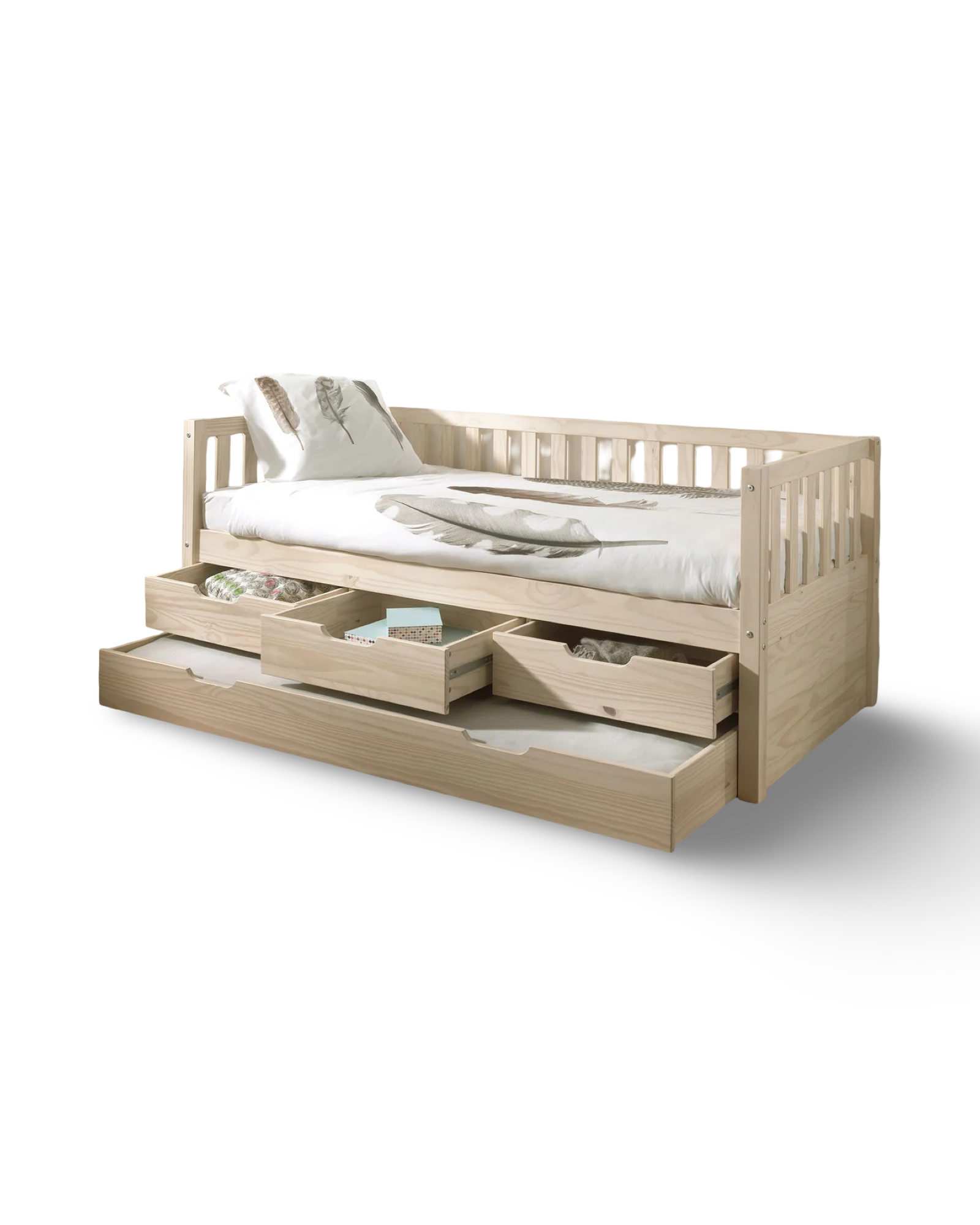 Fritz Captain bed with drawers & pull out bed / Κρεβάτι με 3 συρτάρια και 2ο συρόμενο