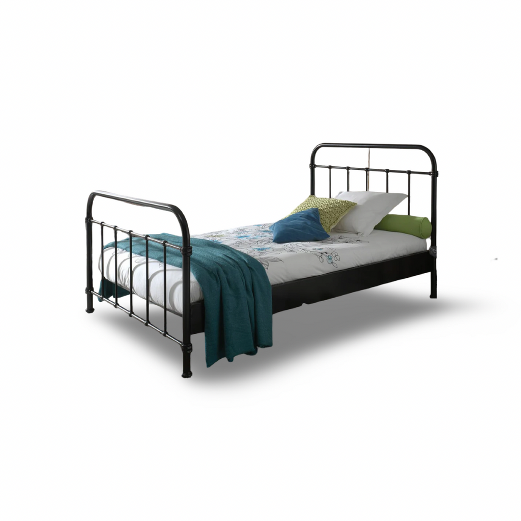 New York Bed 120 / Ημίδιπλο μεταλλικό κρεβάτι 120x200 Vipack