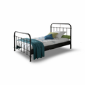 New York Bed 120 / Ημίδιπλο μεταλλικό κρεβάτι 120x200 Vipack