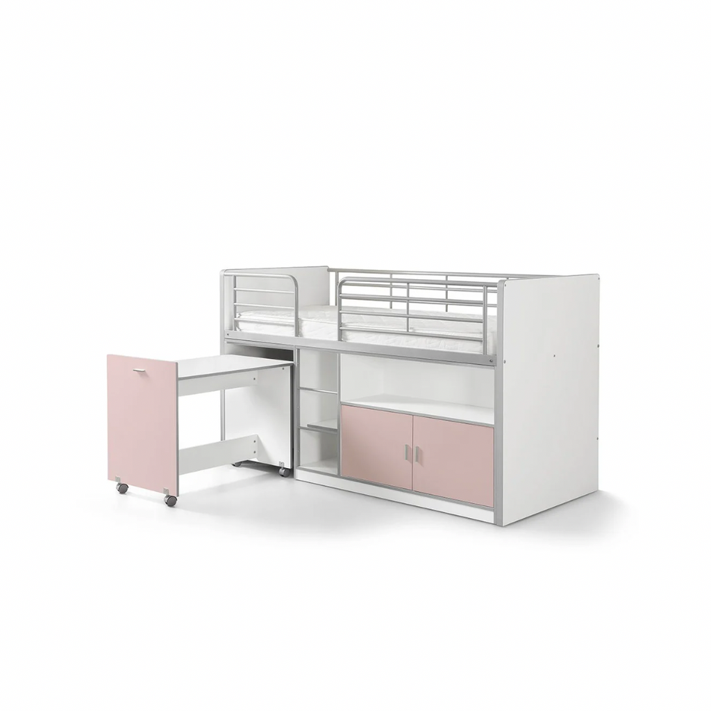 Bonny Bunk Bed / Κρεβάτι-κουκέτα με συρόμενο γραφείο