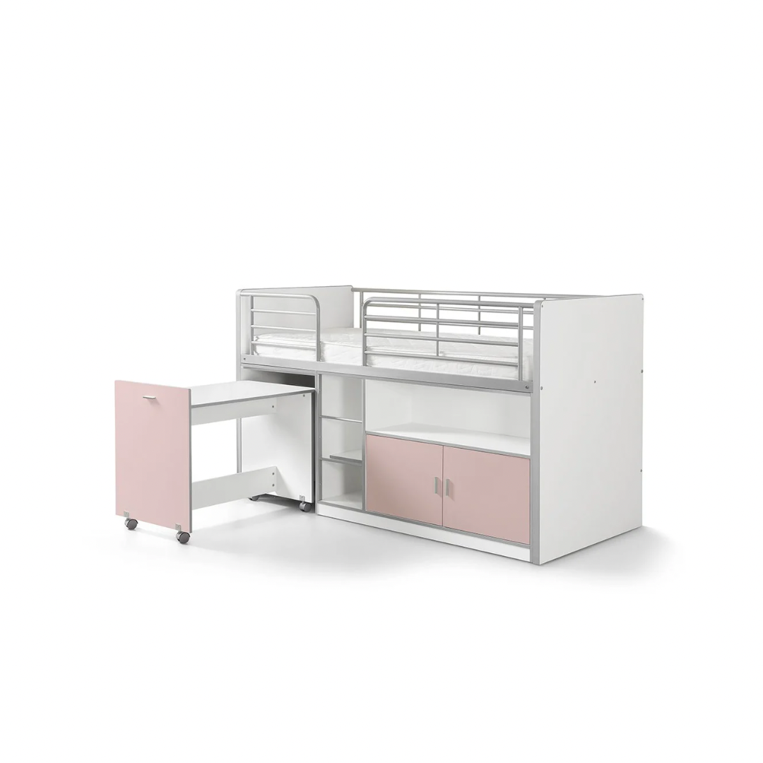 Bonny Bunk Bed / Κρεβάτι-κουκέτα με συρόμενο γραφείο