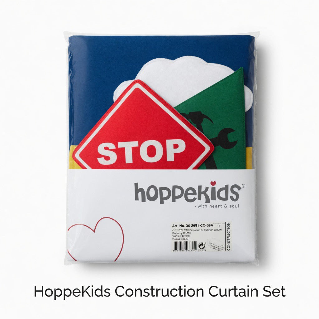 Construction Curtains Hoppekids / κουρτίνες κουκέτας