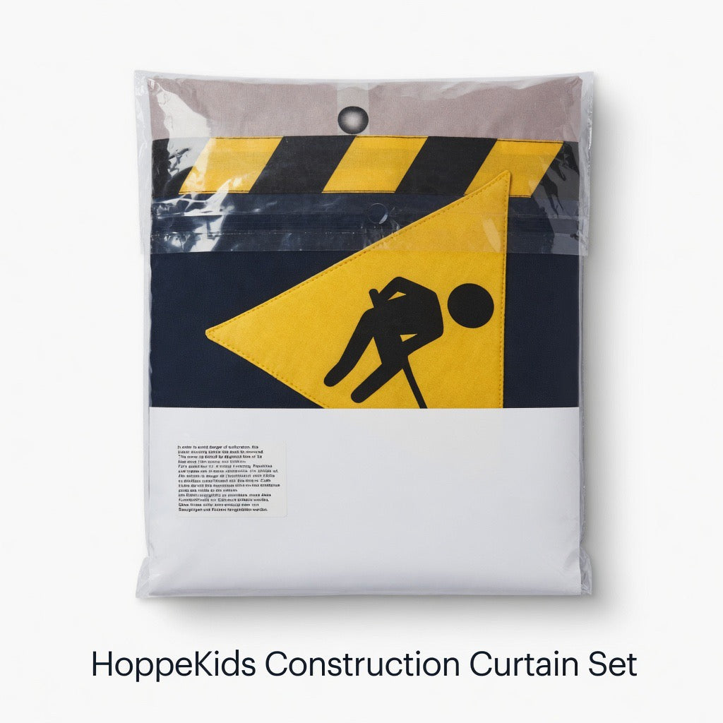 Construction Curtains Hoppekids / κουρτίνες κουκέτας