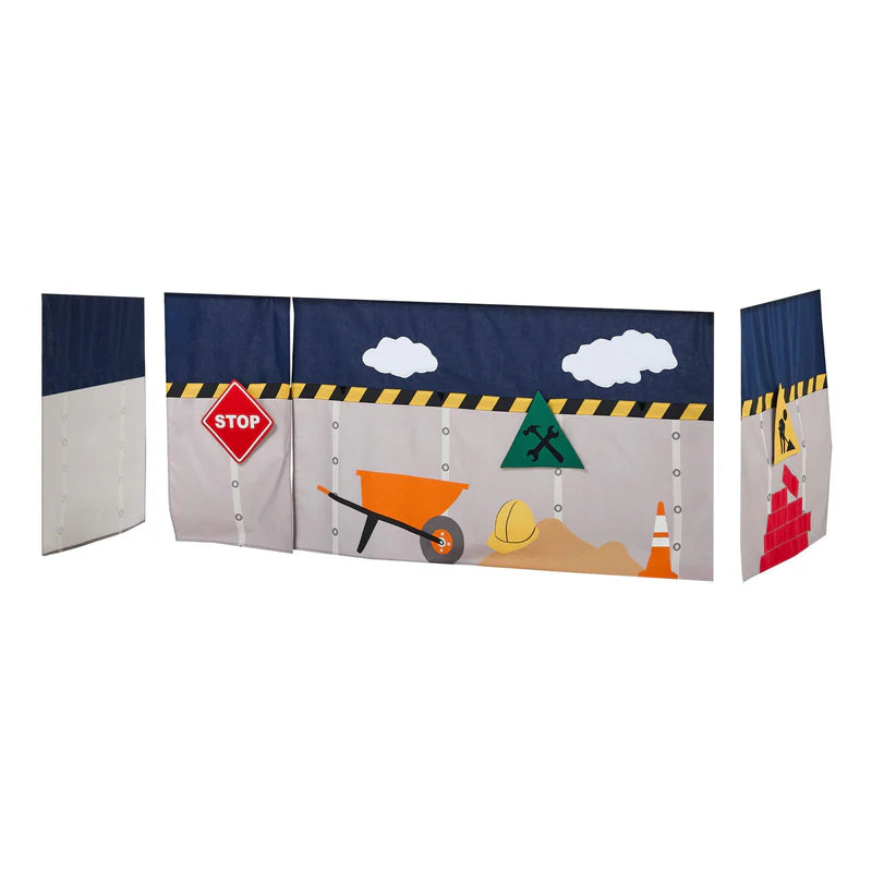 Construction Curtains Hoppekids / κουρτίνες κουκέτας