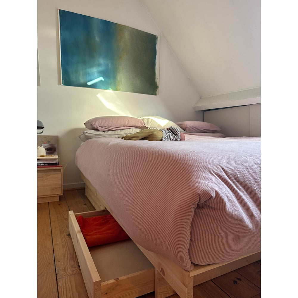 Kanso Bed / Ξύλινο κρεβάτι