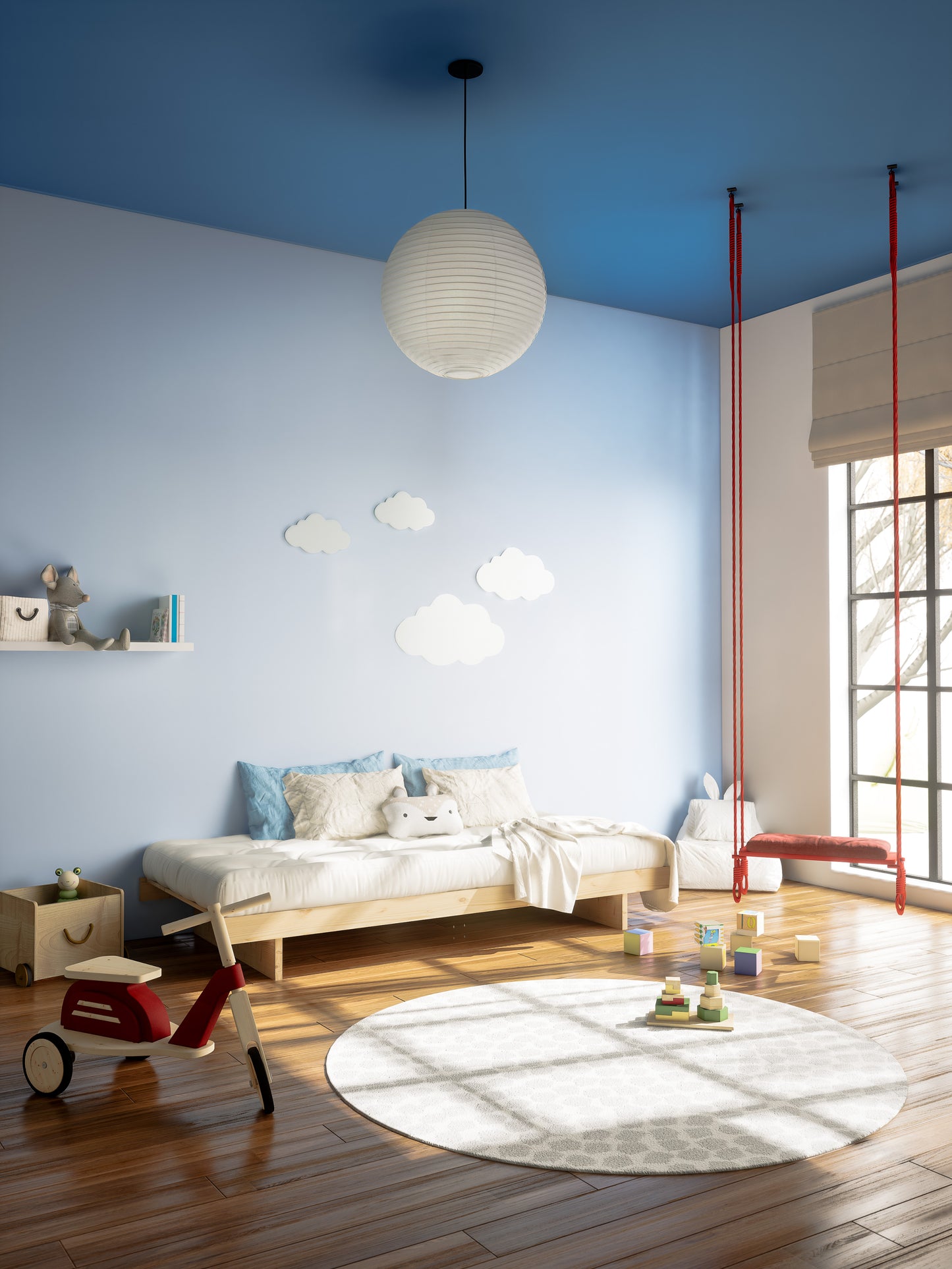 Kanso Bed / Ξύλινο κρεβάτι