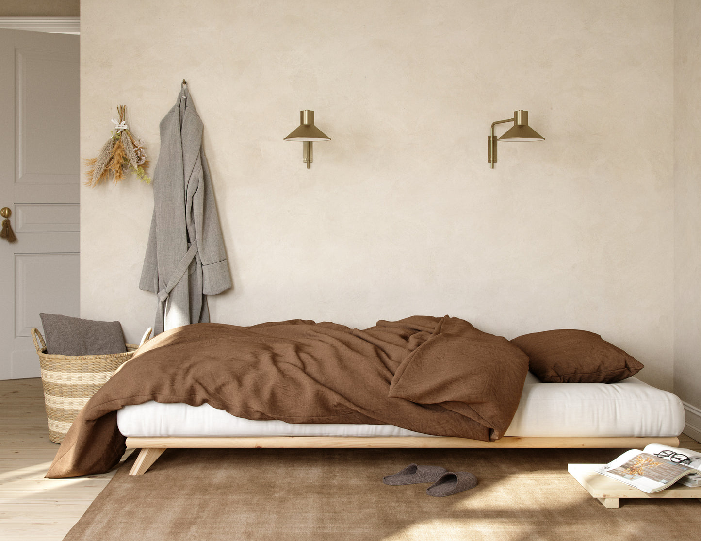 Senza Bed / Wooden bed