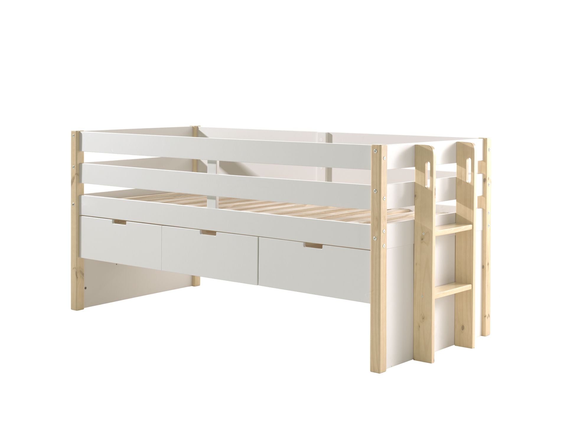 Margrit Bunk Bed with Drawers & Extra Bed / Κουκέτα με συρτάρια και έξτρα κρεβάτι