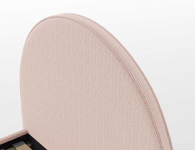 Clara Bed Storage. / Μονό ντυμένο κρεβάτι με αποθήκη