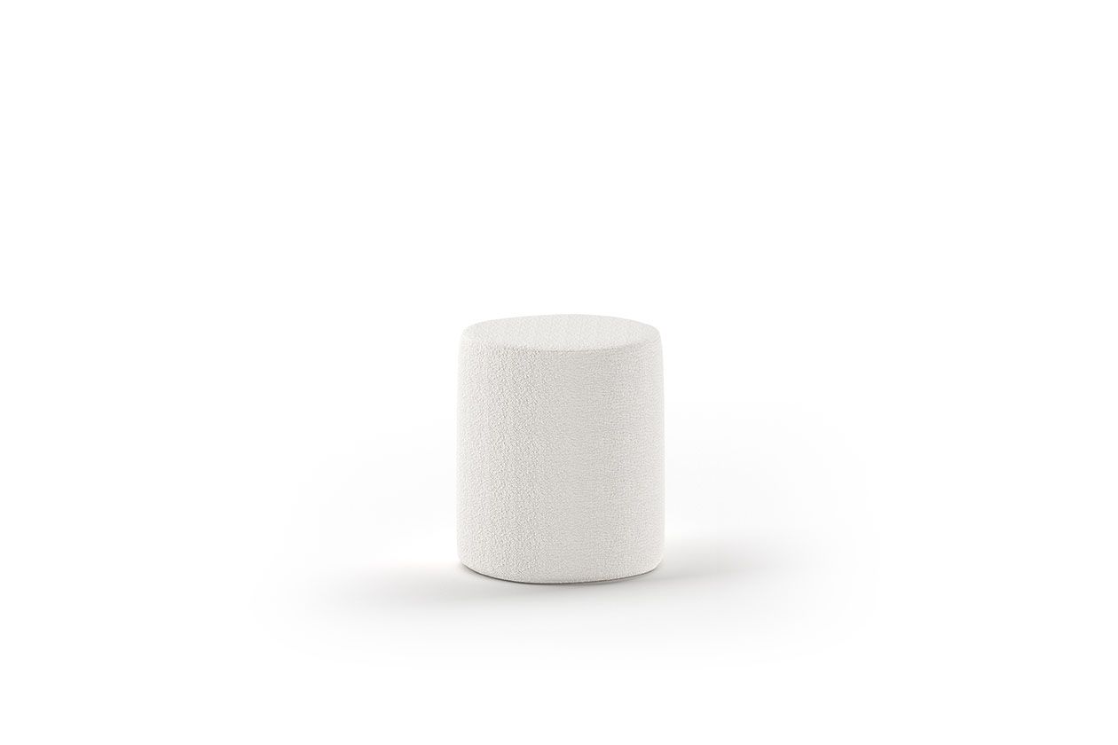 MOON STOOL BOUCLÉ / Πουφ - κομοδίνο ΔΙΑΘΕΣΙΜΟ*