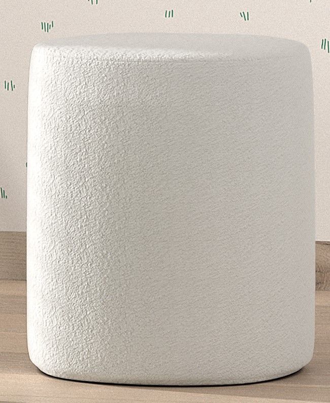 MOON STOOL BOUCLÉ / Πουφ σε διάφορα χρώματα