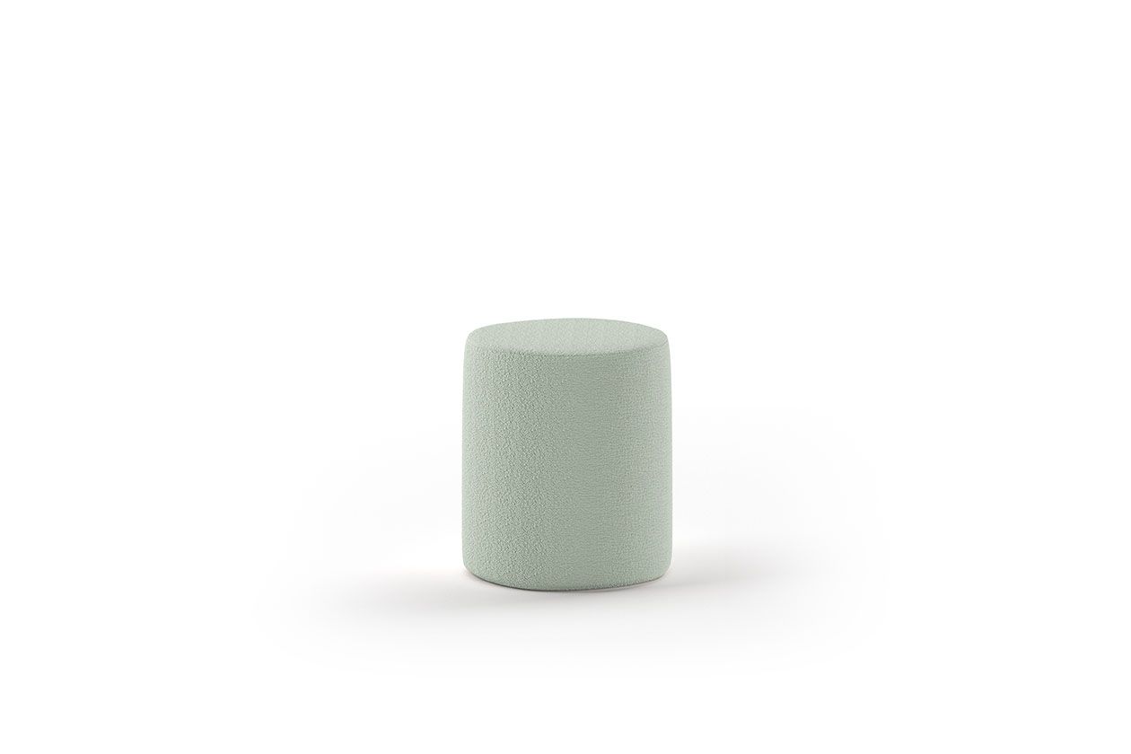 MOON STOOL BOUCLÉ / Πουφ σε διάφορα χρώματα