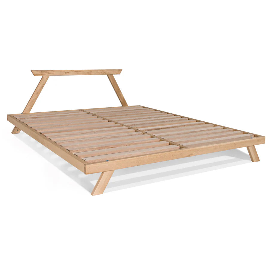 Marcus Bed / Κρεβάτι Οξιάς με Κεφαλάρι