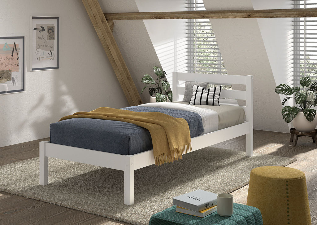 Pino Bed Vipack belgium / Μονό κρεβάτι μασίφ