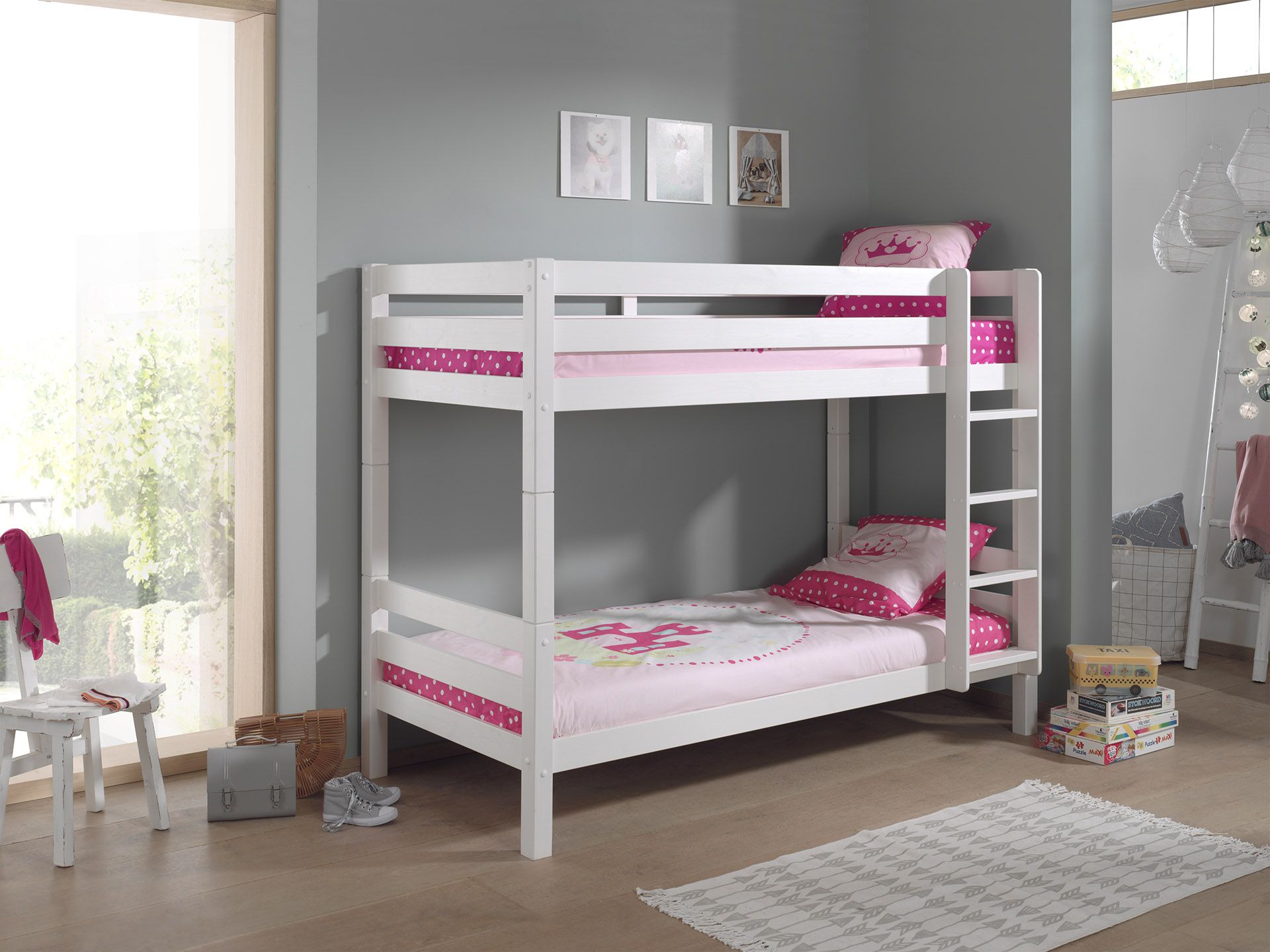 Pino Bunk Bed / Μασίφ κουκέτα Vipack Belgium