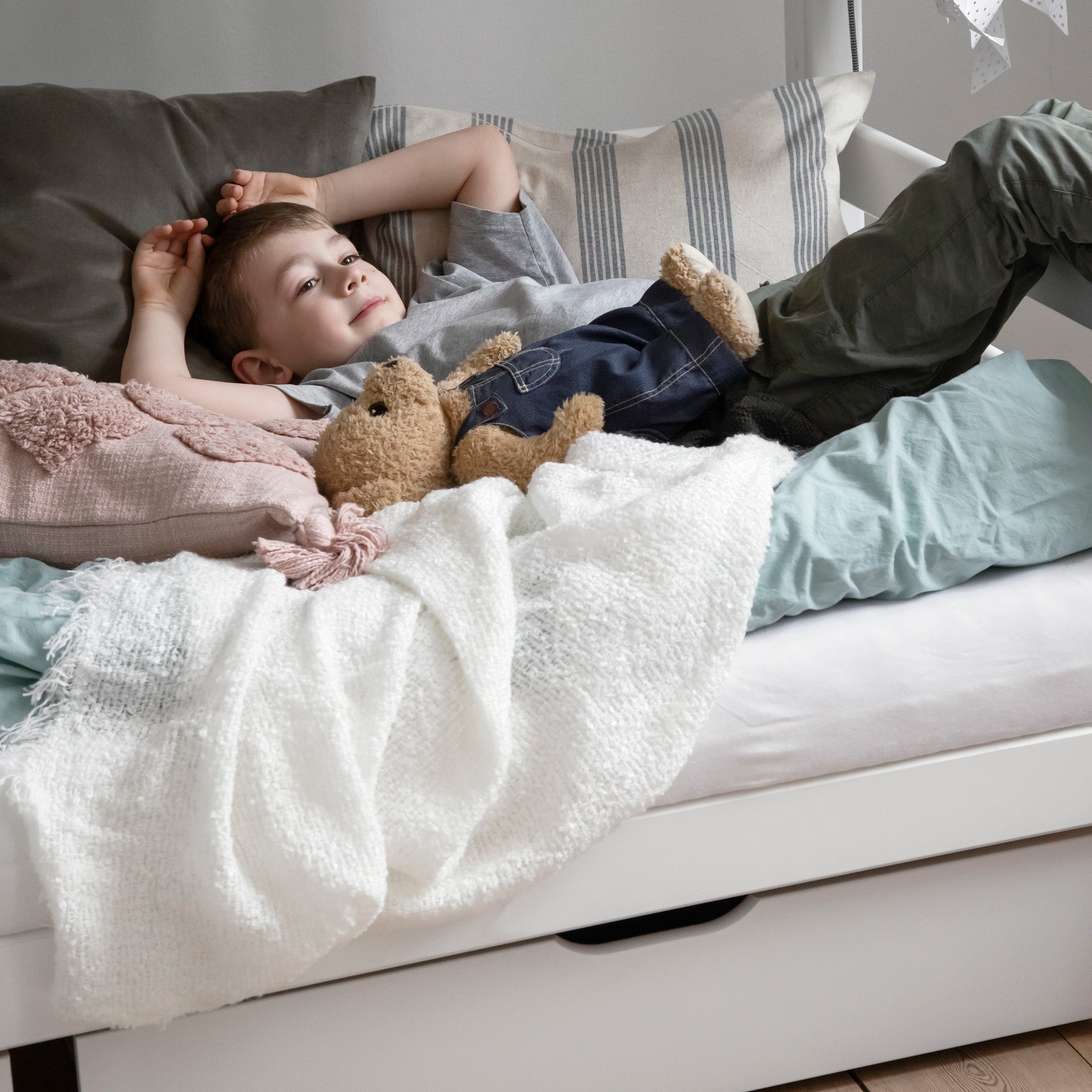 Hoppekids Eco Luxury Bunk Bed / Διπλή κουκέτα μειωμένου ύψους 