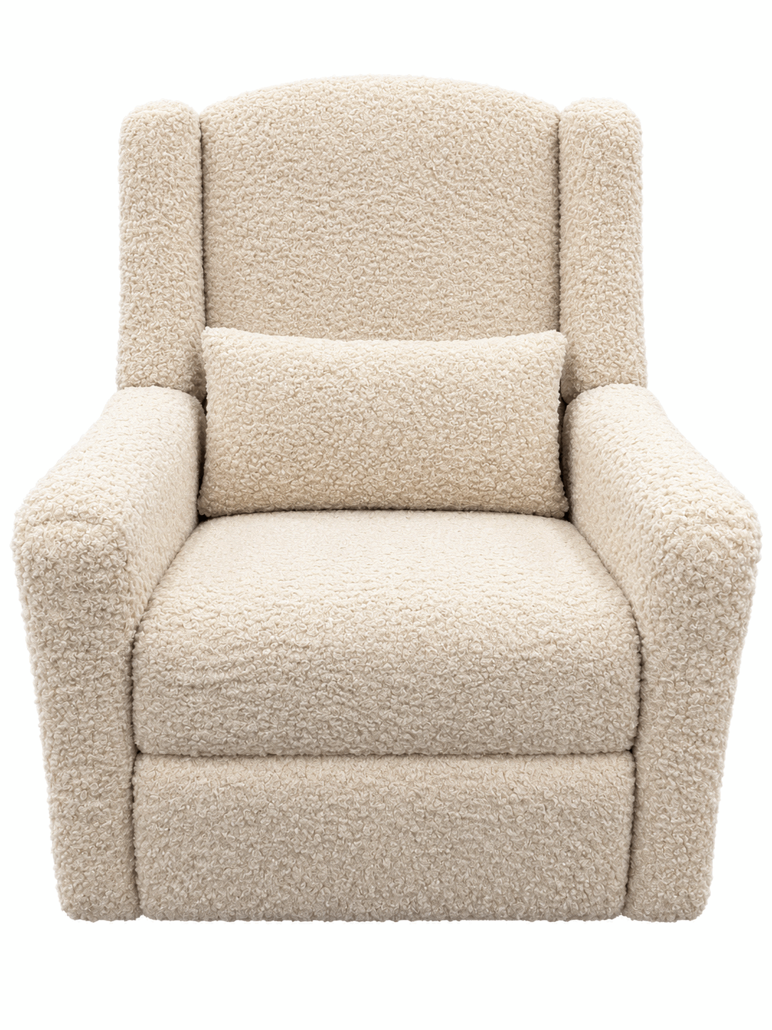 ROCKY electric recliner curly beige / Πολυθρόνα με ηλεκτρικό μηχανισμό ανάκλιση