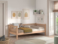 SEDA CABIN BED 90 x 200 cm BEECH NATURAL / Παιδικό κρεβάτι με πλάτη μασίφ οξιά