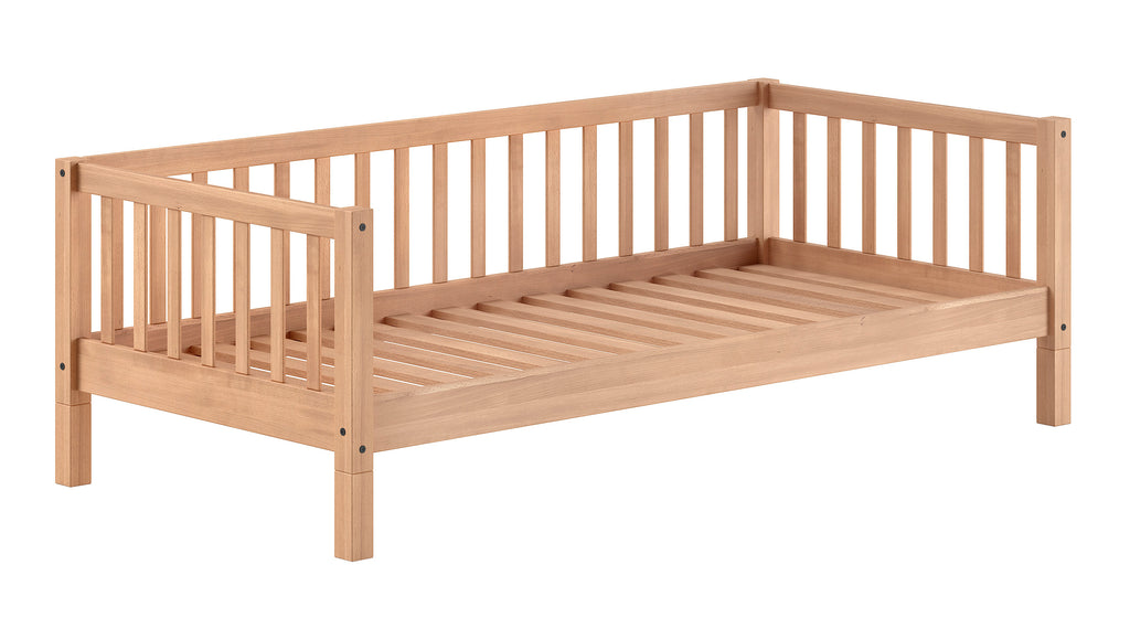 SEDA CABIN BED 90 x 200 cm BEECH NATURAL / Παιδικό κρεβάτι με πλάτη μασίφ οξιά
