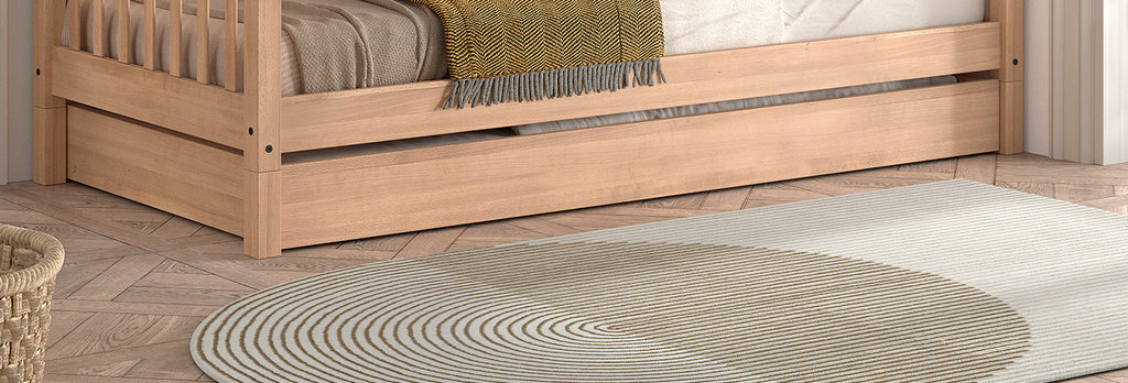 Seda Cabin Bed & second bed-drawer / Κρεβάτι οξιά με 2ο συρόμενο