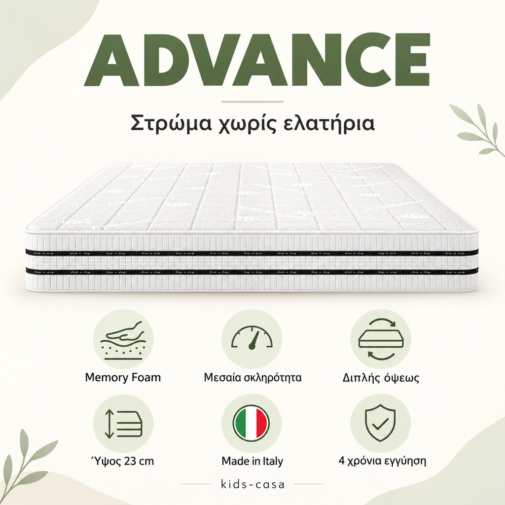 Advance — κάρτα χαρακτηριστικών