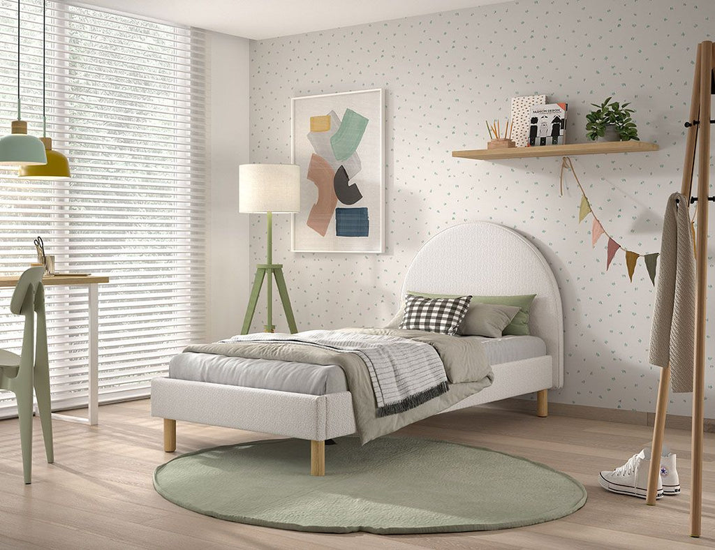Clara Bed / Ντυμένο κρεβάτι μονό