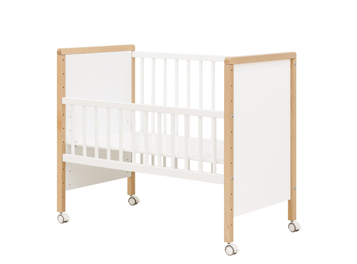 Co-sleeper 50x90 Flo White/Natural / Βρεφικό Κρεβατάκι 