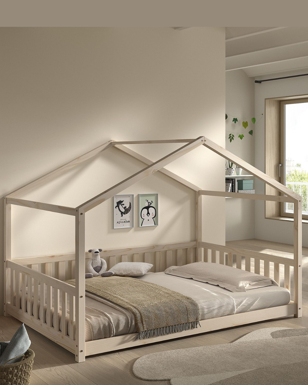 Dallas House 140 Vipack / Κρεβάτι-Σπιτάκι Montessori