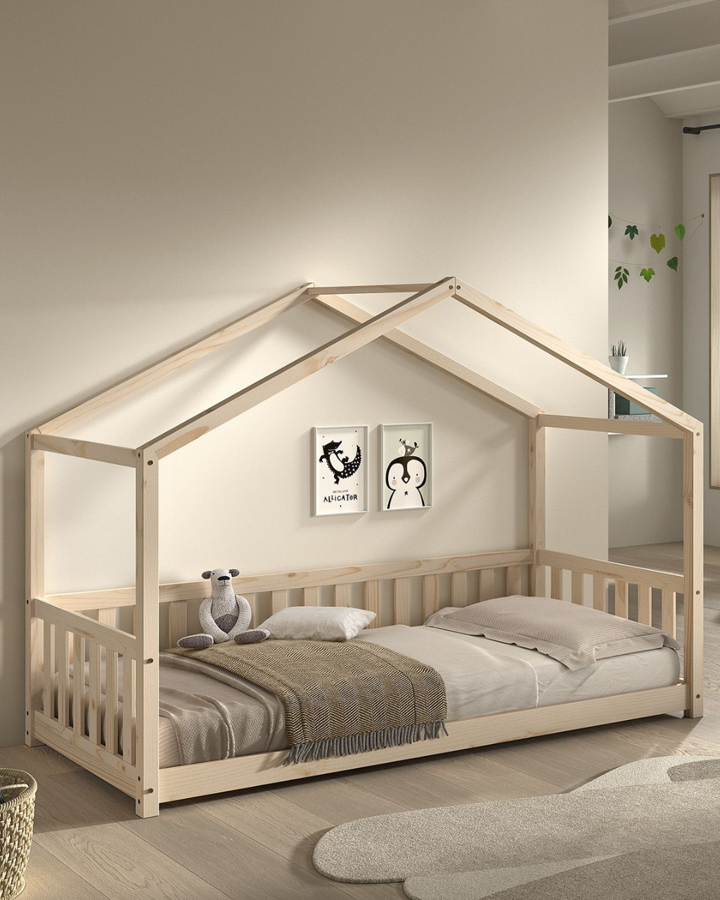 Dallas House Vipack / Κρεβάτι-Σπιτάκι Montessori