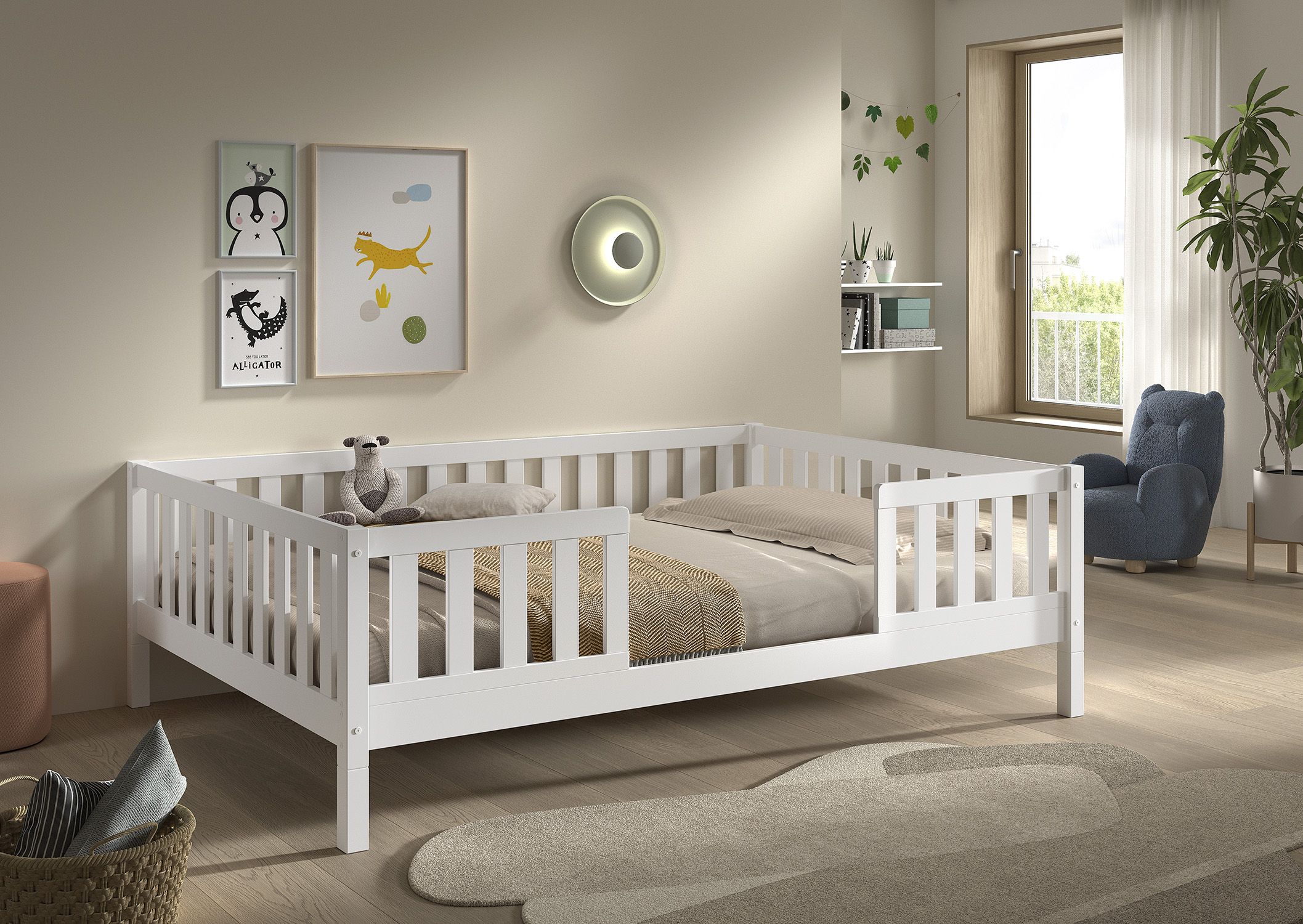 Dallas 140 Vipack / Κρεβάτι Montessori