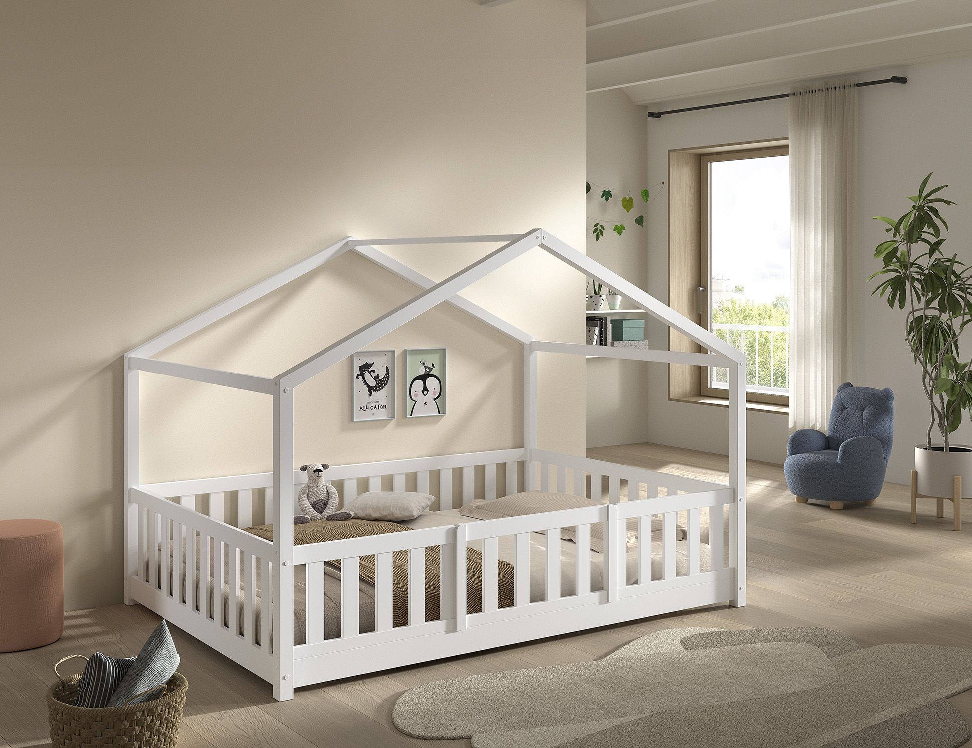 Dallas House 140 Vipack / Κρεβάτι-Σπιτάκι Montessori