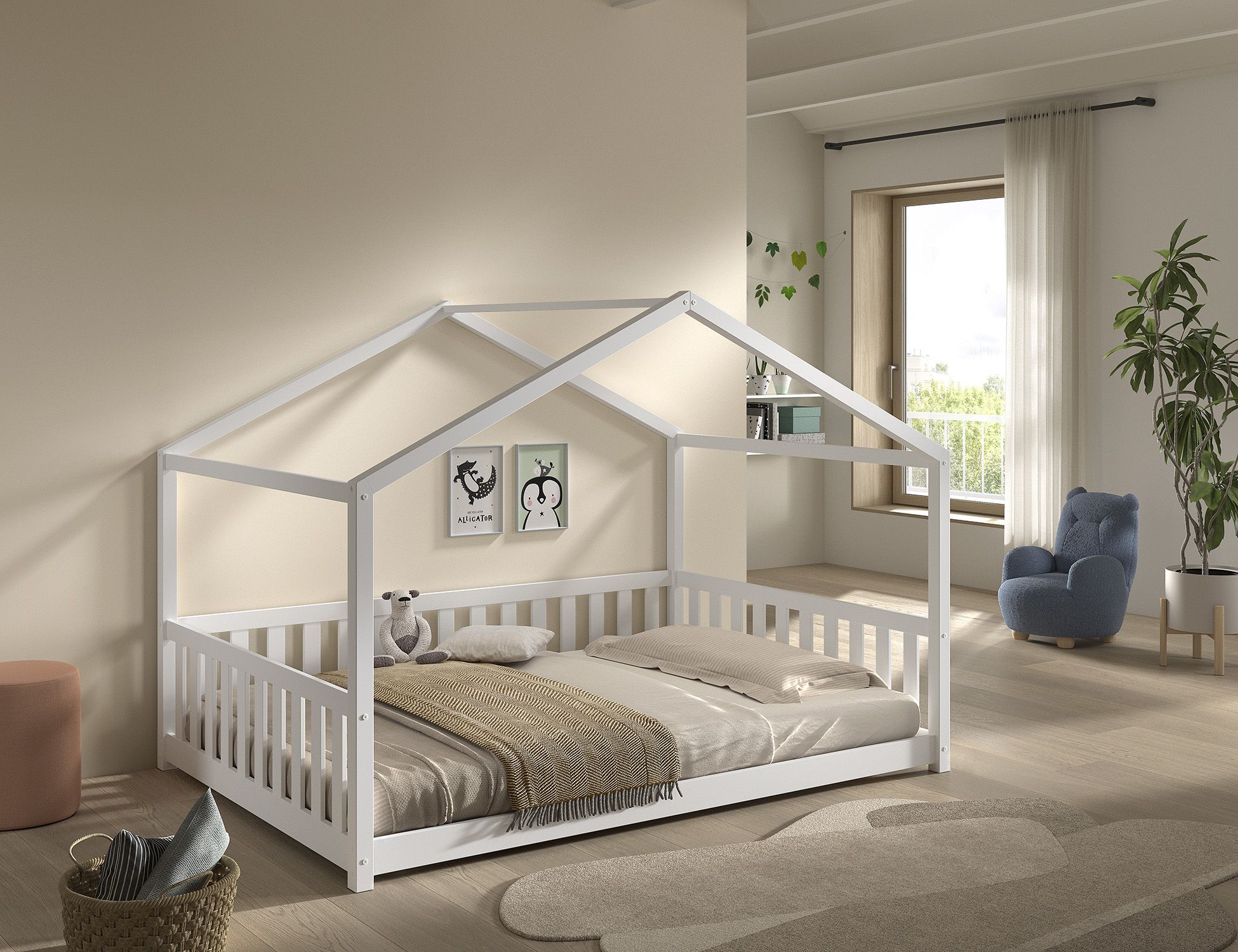 Dallas House 140 Vipack / Κρεβάτι-Σπιτάκι Montessori