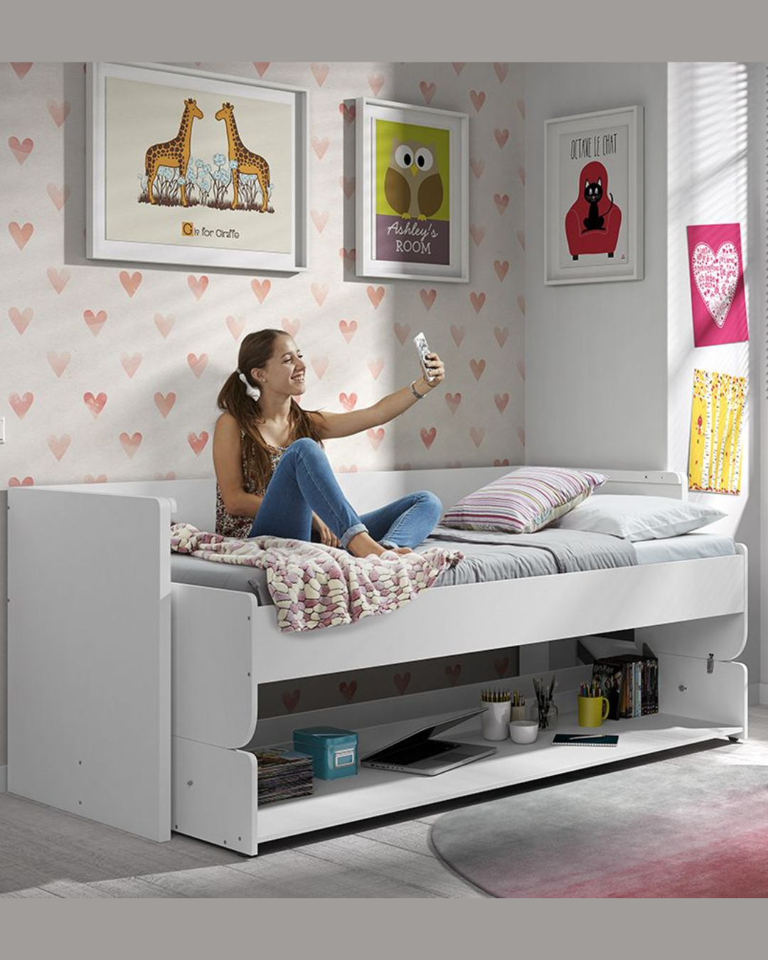 Denver Deskbed Vipack / Κουκέτα-Γραφείο